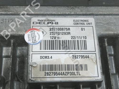 Engine control unit (ECU) RENAULT KANGOO / GRAND KANGOO II (KW0/1_) 1.5 dCi 90 (KW05, KW08, KW0G, KW11) | BP30984781M57