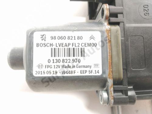 Rear right window mechanism PEUGEOT 2008 I (CU_) 1.6 BlueHDi 100 | BP28250965C25 