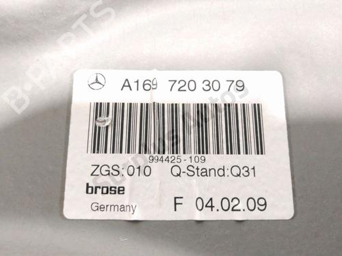 Front right window mechanism MERCEDES-BENZ B-CLASS Sports Tourer (W245) B 200 CDI (245.208) | BP30335233C23