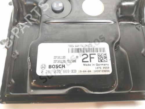Engine control unit (ECU) RENAULT KANGOO / GRAND KANGOO II (KW0/1_) 1.5 dCi 80 (KW15) | BP28220990M57 