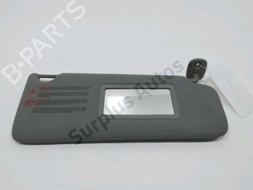 Used Right sun visor RENAULT CLIO II (BB_, CB_) 1.2 16V (BB05, BB0W, BB11, BB27, BB2T, BB2U, BB2V, CB05,... (75 hp) 31002829