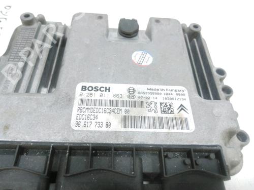 Engine control unit (ECU) PEUGEOT 307 (3A/C) 1.6 HDi | BP30984443M57
