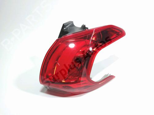 Used Right taillight PEUGEOT 2008 I (CU_) 1.2 VTi (82 hp) 31123404