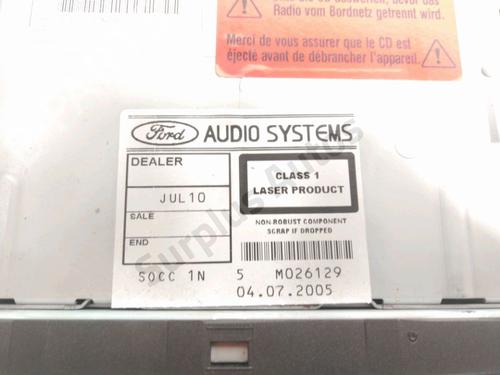 Radio FORD FOCUS C-MAX (DM2) 2.0 TDCi | BP30608157E6