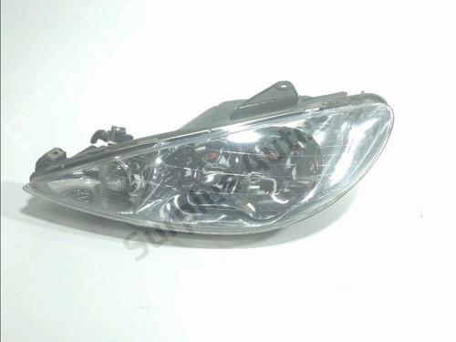 Venstre forlygte PEUGEOT 206 Hatchback (2A/C) 2.0 HDI 90 (90 hp) 30585019