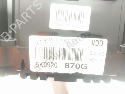 Instrument cluster VW GOLF VI (5K1) 1.6 TDI | BP37769133C47 - Image 3