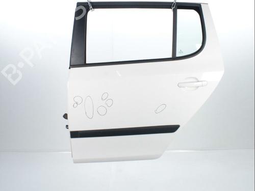 Dør venstre bagtil SKODA FABIA II (542) 1.6 TDI (75 hp) 28253685