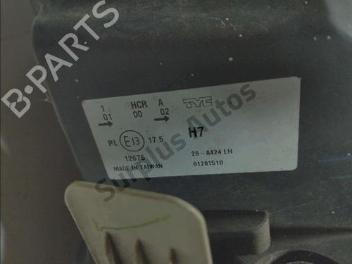 Left headlight OPEL CORSA C (X01) 1.3 CDTI (F08, F68) | BP37787207C28 - Image 3