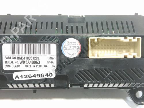 Climate control FORD FOCUS III Turnier 1.6 TDCi | BP37767441I5 - Image 3
