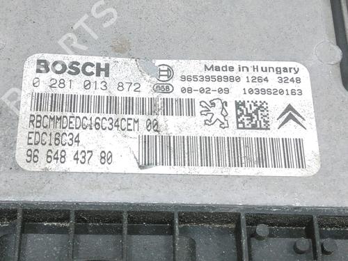 Engine control unit (ECU) CITROËN C4 Picasso I MPV (UD_) 1.6 HDi | BP30984573M57 - Image 2