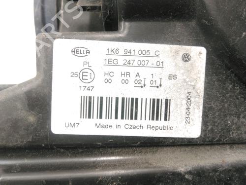 Left headlight VW GOLF V (1K1) 1.9 TDI | BP28266664C28 