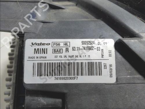 Right headlight MINI MINI Convertible (F57) Cooper S | BP37168350C29 - Image 3