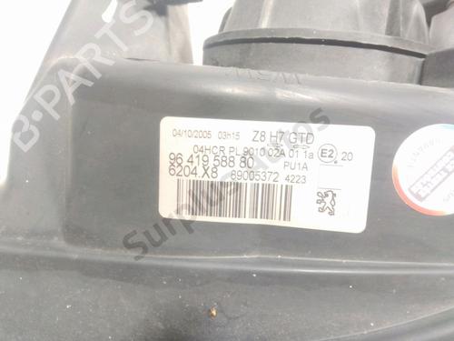 Left headlight PEUGEOT 607 (9D, 9U) 2.0 HDI | BP28266955C28 