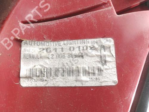 Left taillight RENAULT CLIO III (BR0/1, CR0/1) 1.2 16V (BR0P, CR0P) | BP30723882C34