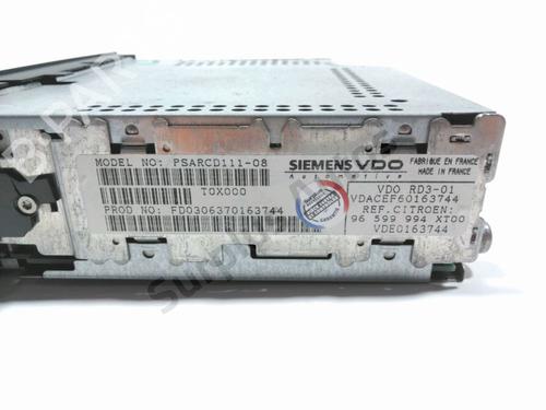 Radio CITROËN XSARA PICASSO (N68) 1.6 HDi | BP28232511E6 