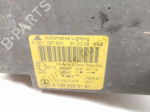 Left headlight MERCEDES-BENZ A-CLASS (W169) A 180 CDI (169.007, 169.307) | BP31964347C28