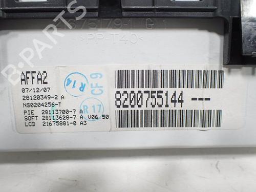 Display monitor RENAULT CLIO III (BR0/1, CR0/1) 1.2 16V (BR0P, CR0P) | BP32153726C48