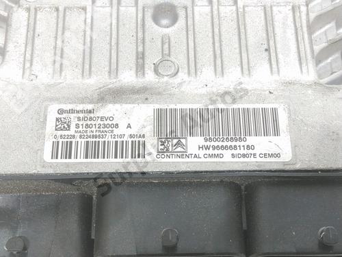 Engine control unit (ECU) CITROËN C4 Picasso I MPV (UD_) 1.6 HDi 110 | BP37762990M57 - Image 2