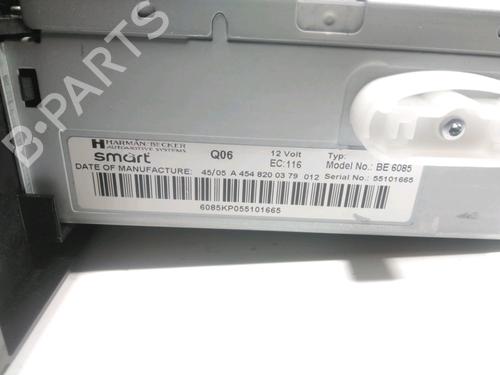 Radio SMART FORFOUR (454) 1.5 CDI (454.001) | BP28231871E6