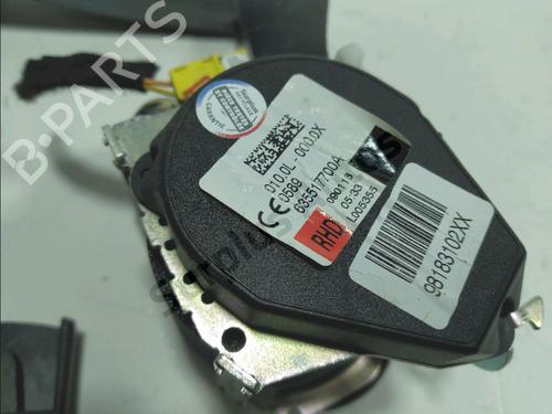 Front left seatbelt CITROËN C3 III (SX) 1.2 THP 110 (SXHNPS, SXHNZT, SXHNZ6) | BP36000186I26 - Image 2