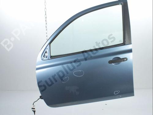 Used Left front door NISSAN MICRA III (K12) 1.5 dCi (86 hp) 28244535