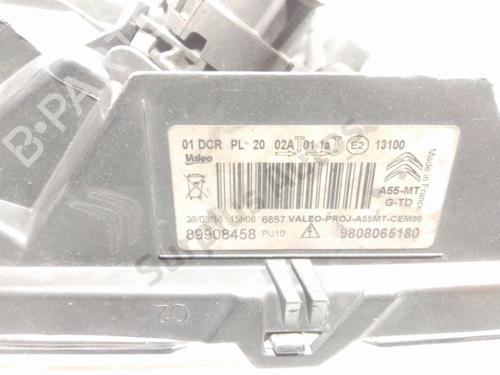 Left headlight DS DS 3 (SA_) 1.6 BlueHDi 116 (SABHXM) | BP29172875C28