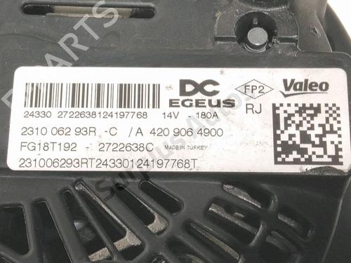 Alternator RENAULT CLIO V (B7_) 1.5 Blue dCi 100 (B7AD) | BP35808141M7 - Image 5