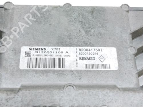 Engine control unit (ECU) RENAULT CLIO II (BB_, CB_) 1.2 16V (BB05, BB0W, BB11, BB27, BB2T, BB2U, BB2V, CB05,... | BP30984717M57