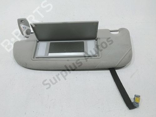 Used Left sun visor Left sun visor PEUGEOT 307 CC (3B) 2.0 HDi 135 (136 hp) 40214499 40214499