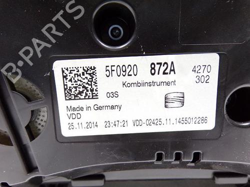 Instrument cluster SEAT LEON SC (5F5) 1.6 TDI | BP37768882C47 - Image 3