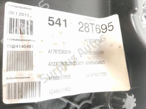 Front left window mechanism MERCEDES-BENZ A-CLASS (W176) A 180 CDI / d (176.012) | BP28241540C22