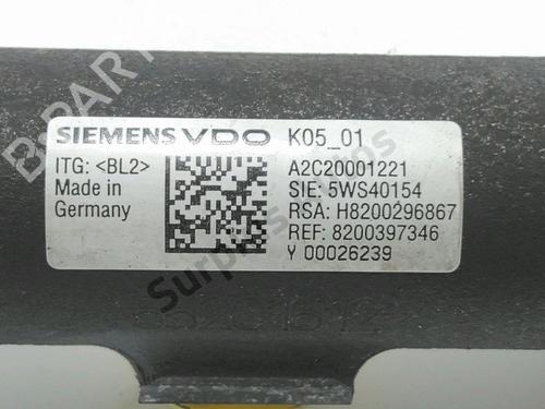 Injection rail RENAULT MODUS / GRAND MODUS (F/JP0_) 1.5 dCi (JP0G, JP0H) | BP32356165M98