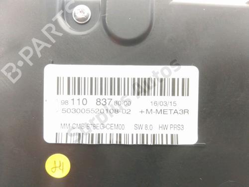 Instrument cluster CITROËN C4 Picasso II 1.6 HDi 90 | BP30086114C47