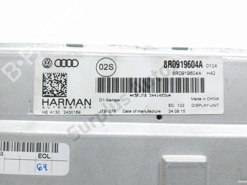 Display monitor AUDI Q5 (8RB) SQ5 TDI quattro | BP28229899C48 