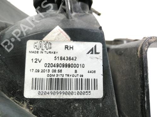 Right taillight FIAT PANDA (312_, 319_) 0.9 4x4 (312PXG1A) | BP28268603C35 