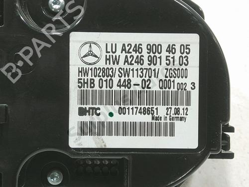 Climate control MERCEDES-BENZ A-CLASS (W176) A 200 CDI (176.001) | BP39942554I5 - Image 3