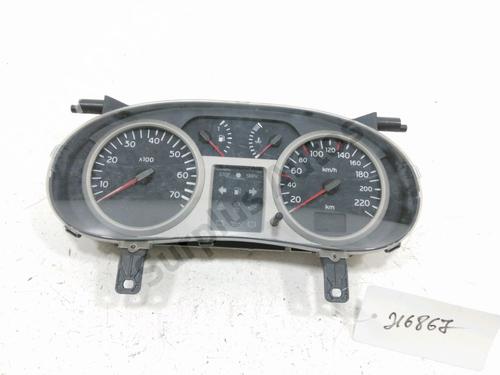 Used Instrument cluster RENAULT CLIO II (BB_, CB_) 1.6 16V (BB01, BB0H, BB0T, BB14, BB1D, BB1R, BB2KL, BB3G... (107 hp) 30991502