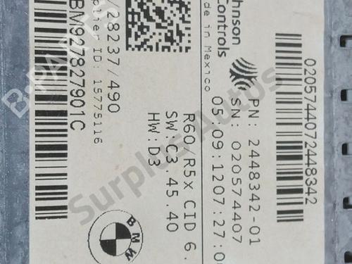 Display monitor MINI MINI COUNTRYMAN (R60) Cooper D ALL4 | BP30990811C48