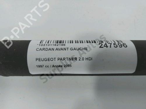 Left front driveshaft PEUGEOT PARTNER MPV (5_, G_) 2.0 HDI | BP35972416M38 - Image 3