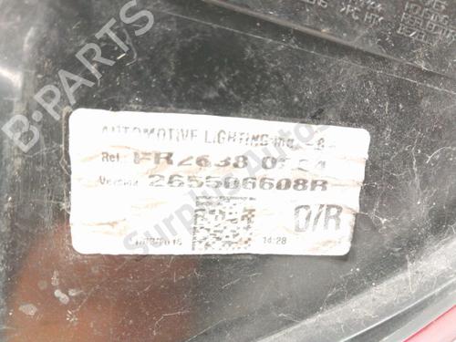 Right taillight RENAULT CLIO IV (BH_) 1.5 dCi 90 | BP28268976C35