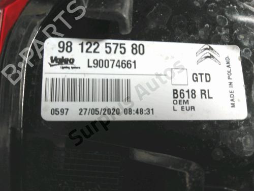 Left taillight CITROËN C3 III (SX) 1.2 THP 110 (SXHNPS, SXHNZT, SXHNZ6) | BP32334749C34
