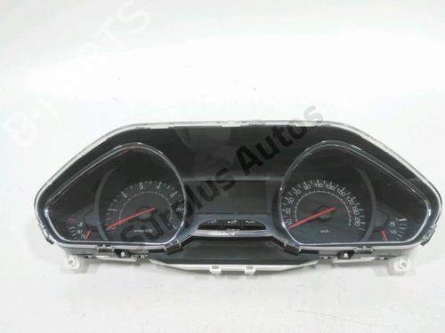 Used Instrument cluster PEUGEOT 208 I (CA_, CC_) 1.2 VTI 82 (82 hp) 30991714