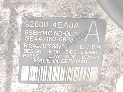 AC compressor RENAULT KADJAR (HA_, HL_) 1.5 dCi 110 (HLA3) | BP37628062M34 - Image 5