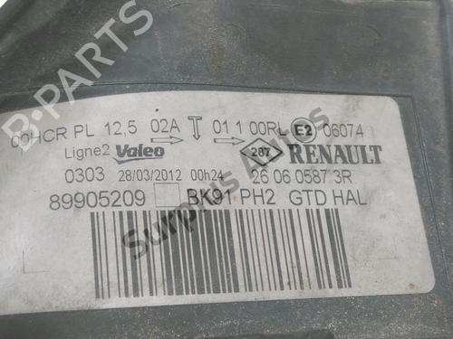 Left headlight RENAULT LAGUNA III (BT0/1) 2.0 dCi (BT07, BT0J, BT14, BT1A, BT1S) | BP38588400C28 - Image 2