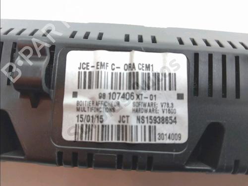 Display monitor CITROËN C3 II (SC_) 1.4 HDi 70 (SC8HZC, SC8HR0, SC8HP4) | BP32460772C48