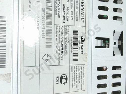 Radio RENAULT TWINGO II (CN0_) 1.2 16V (CN04, CN0B) | BP39705946E6 - Image 3