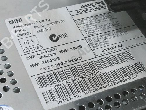 Radio MINI MINI CLUBMAN (R55) Cooper D | BP29857453E6