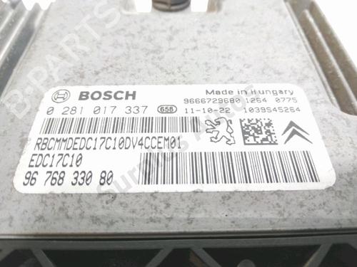 Engine control unit (ECU) CITROËN C3 II (SC_) 1.4 HDi 70 (SC8HZC, SC8HR0, SC8HP4) | BP29579530M57