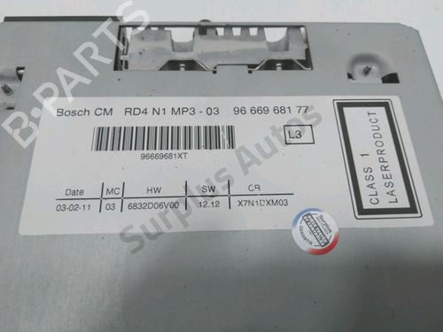 Bilradio CITROËN BERLINGO MULTISPACE (B9) 1.6 HDi 90 | BP30992117E6