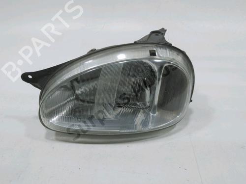Used Left headlight OPEL CORSA B (S93) 1.2 i (F08, F68, M68) (45 hp) 31005262